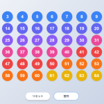W015[WAPP]数字の丸