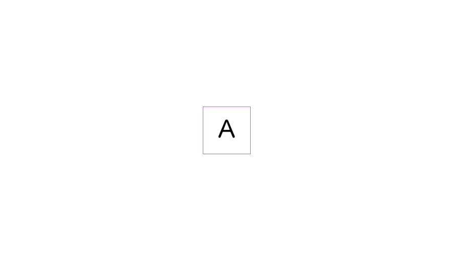 A058[TUP]押すと文字が変わる四角(４種)